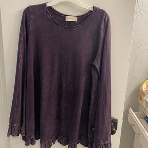 Purple Altar’d State Long Sleeve Blouse